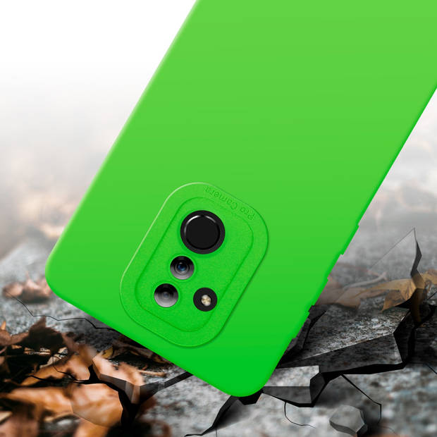 Cadorabo Hoesje geschikt voor Huawei MATE 20 LITE in FLUID GROEN - Beschermhoes TPU silicone Cover Case