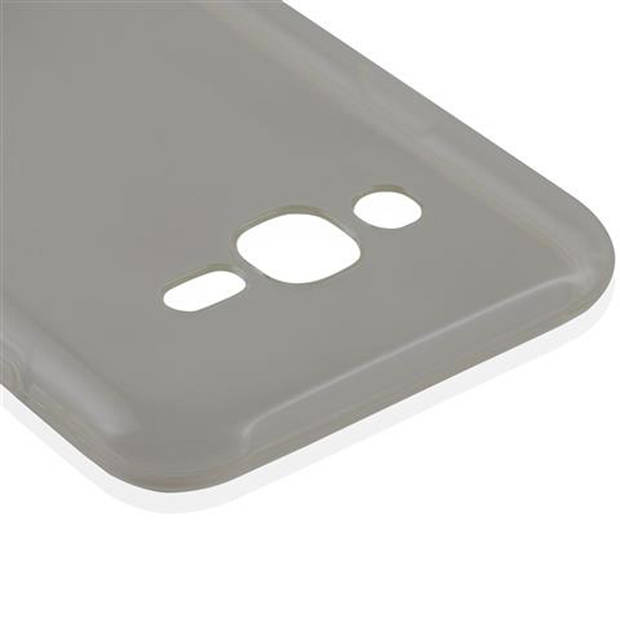 Cadorabo Hoesje geschikt voor Samsung Galaxy J7 2015 in Zwart - Beschermhoes Cover gemaakt van TPU Silicone Case