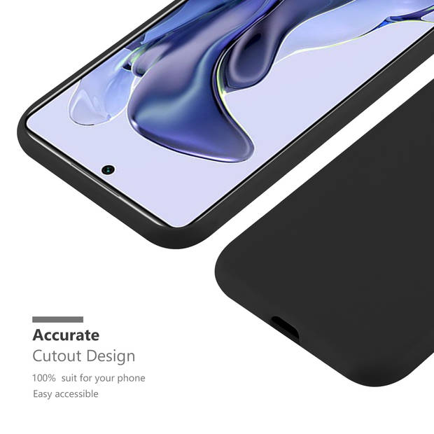 Cadorabo Hoesje geschikt voor Xiaomi 11T / 11T PRO in CANDY ZWART - Beschermhoes TPU silicone Case Cover