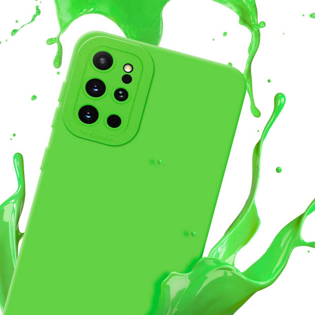 Cadorabo Hoesje geschikt voor Samsung Galaxy S20 PLUS in FLUID GROEN - Beschermhoes TPU silicone Cover Case