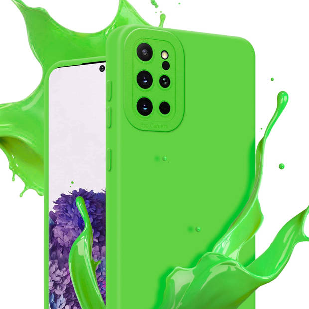 Cadorabo Hoesje geschikt voor Samsung Galaxy S20 PLUS in FLUID GROEN - Beschermhoes TPU silicone Cover Case