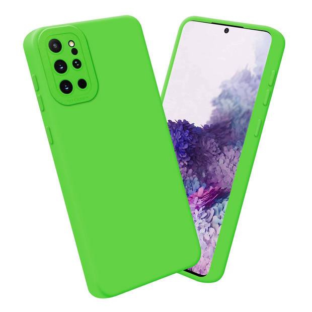 Cadorabo Hoesje geschikt voor Samsung Galaxy S20 PLUS in FLUID GROEN - Beschermhoes TPU silicone Cover Case