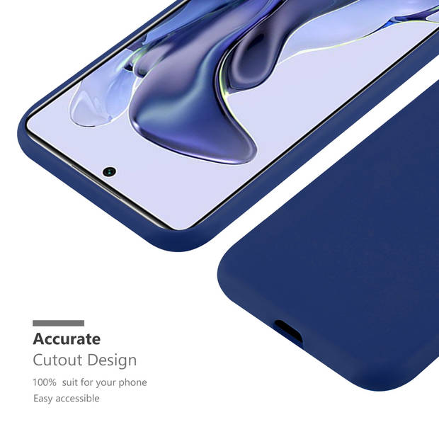 Cadorabo Hoesje geschikt voor Xiaomi 11T / 11T PRO in CANDY DONKER BLAUW - Beschermhoes TPU silicone Case Cover