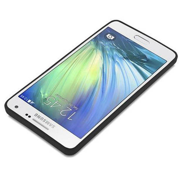Cadorabo Hoesje geschikt voor Samsung Galaxy A5 2015 in CANDY ZWART - Beschermhoes TPU silicone Case Cover