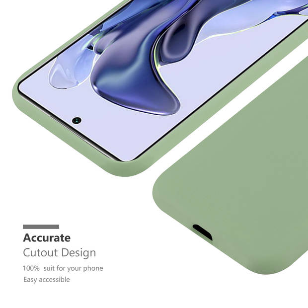Cadorabo Hoesje geschikt voor Xiaomi 11T / 11T PRO in CANDY PASTEL GROEN - Beschermhoes TPU silicone Case Cover