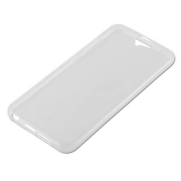 Cadorabo Hoesje geschikt voor HTC ONE A9 in VOLLEDIG TRANSPARANT - Beschermhoes Cover gemaakt van TPU Silicone Case