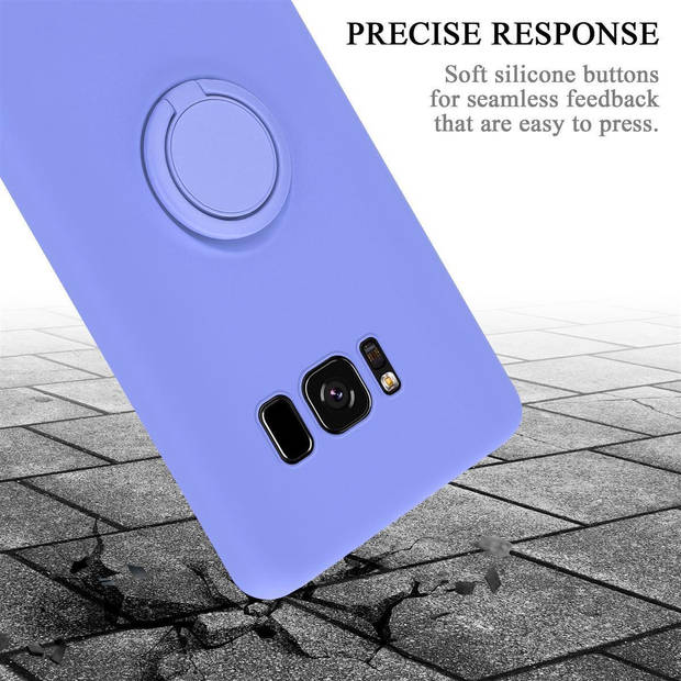 Cadorabo Hoesje geschikt voor Samsung Galaxy S8 PLUS in LIQUID LICHT PAARS - Beschermhoes van TPU silicone Case Cover