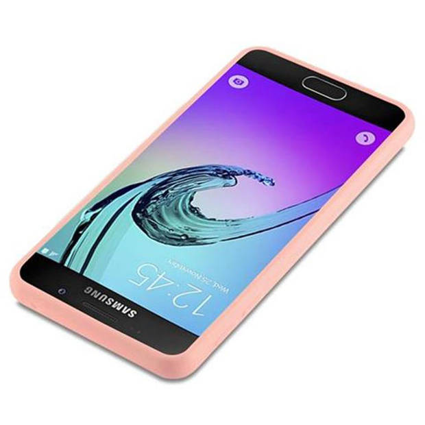 Cadorabo Hoesje geschikt voor Samsung Galaxy A5 2016 in CANDY ROZE - Beschermhoes TPU silicone Case Cover