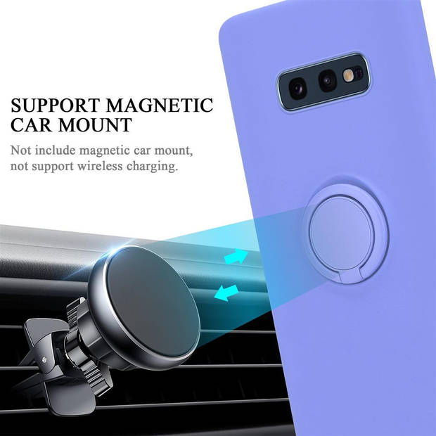 Cadorabo Hoesje geschikt voor Samsung Galaxy S10e in LIQUID LICHT PAARS - Beschermhoes van TPU silicone Case Cover met