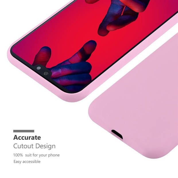 Cadorabo Hoesje geschikt voor Huawei P20 PRO / P20 PLUS in CANDY ROZE - Beschermhoes TPU silicone Case Cover