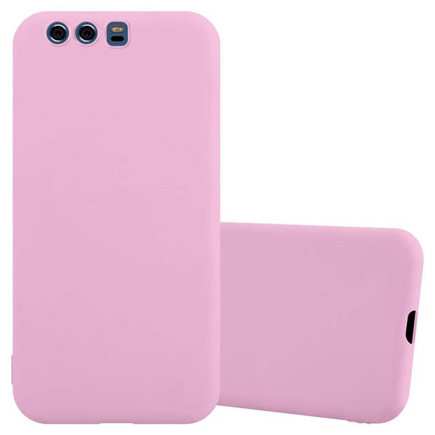 Cadorabo Hoesje geschikt voor Huawei P10 PLUS in CANDY ROZE - Beschermhoes TPU silicone Case Cover