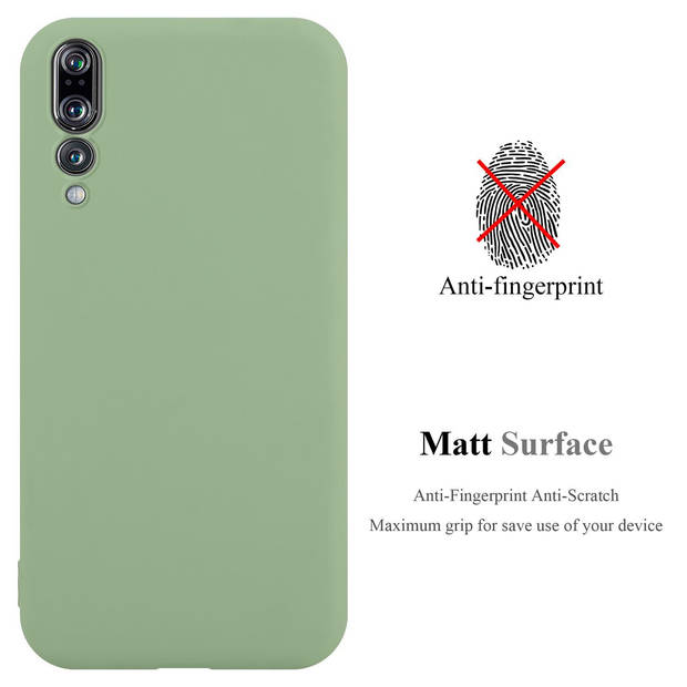 Cadorabo Hoesje geschikt voor Huawei P20 PRO / P20 PLUS in CANDY PASTEL GROEN - Beschermhoes TPU silicone Case Cover