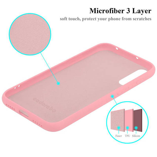 Cadorabo Hoesje geschikt voor Huawei P20 PRO / P20 PLUS Case in LIQUID ROZE - Beschermhoes TPU silicone Cover