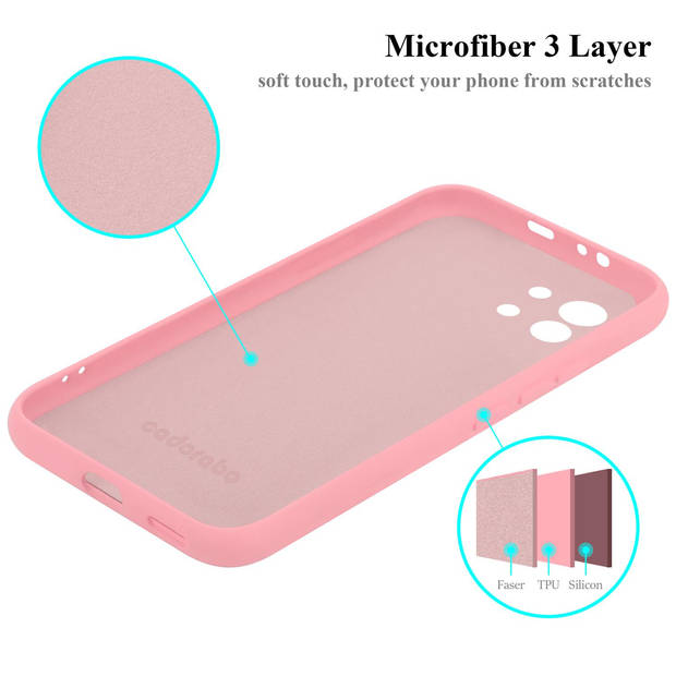 Cadorabo Hoesje geschikt voor Xiaomi Mi 11 5G Case in LIQUID ROZE - Beschermhoes TPU silicone Cover