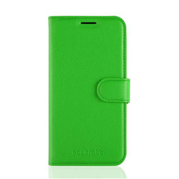 Cadorabo Hoesje geschikt voor Samsung Galaxy S7 in MUNT GROEN - Beschermhoes Cover magnetische sluiting Case