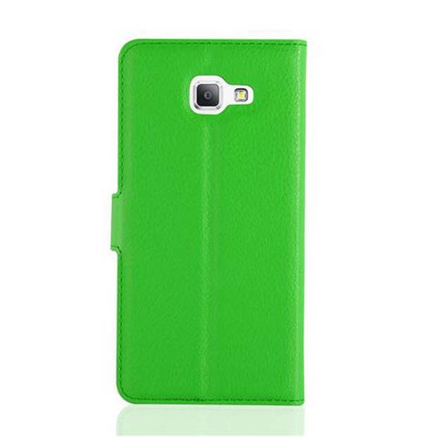 Cadorabo Hoesje geschikt voor Samsung Galaxy A5 2016 in MUNT GROEN - Beschermhoes Cover magnetische sluiting Case