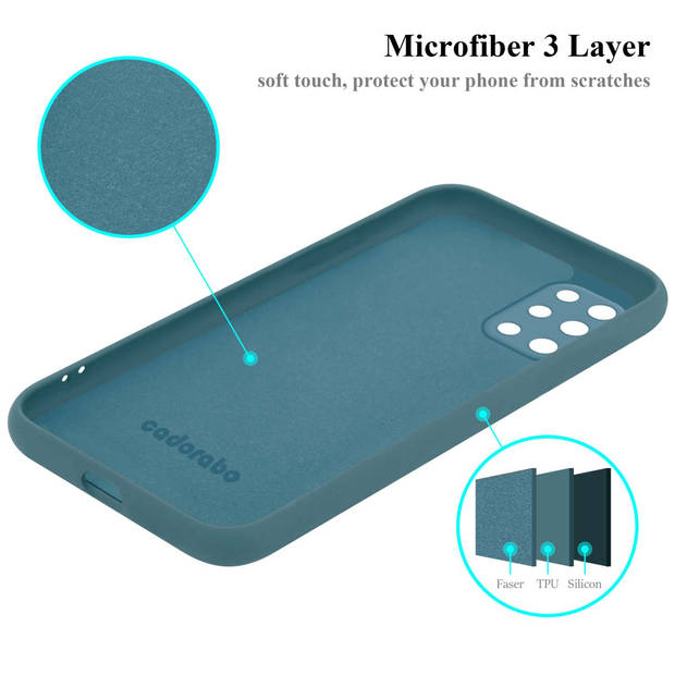 Cadorabo Hoesje geschikt voor OnePlus 8T Case in LIQUID GROEN - Beschermhoes TPU silicone Cover