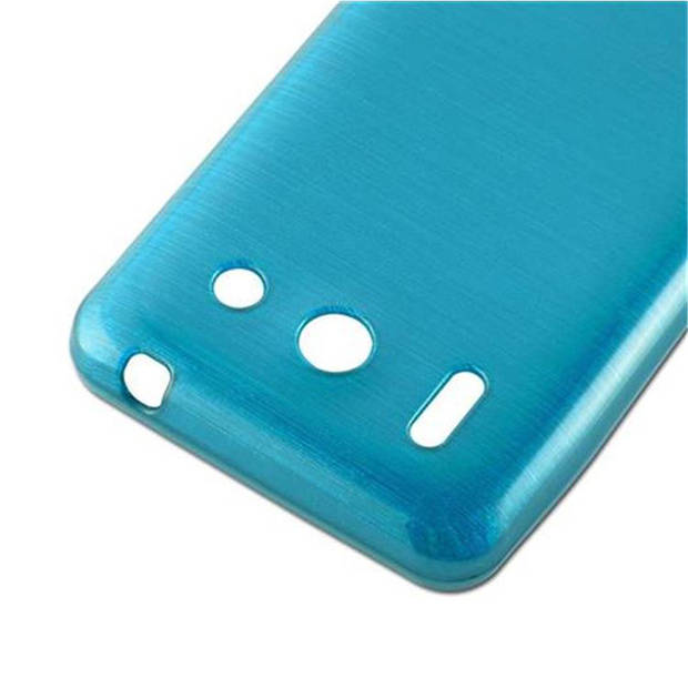 Cadorabo Hoesje geschikt voor Huawei ASCEND G510 / G520 / G525 in TURKOOIS - Beschermhoes TPU silicone Case Cover