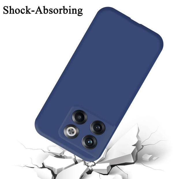 Cadorabo Hoesje geschikt voor OnePlus 10T / ACE PRO Case in LIQUID BLAUW - Beschermhoes TPU silicone Cover