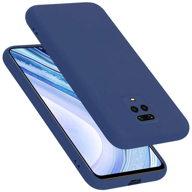 Cadorabo Hoesje geschikt voor Xiaomi RedMi NOTE 9 PRO / NOTE 9S Case in LIQUID BLAUW - Beschermhoes TPU silicone Cover