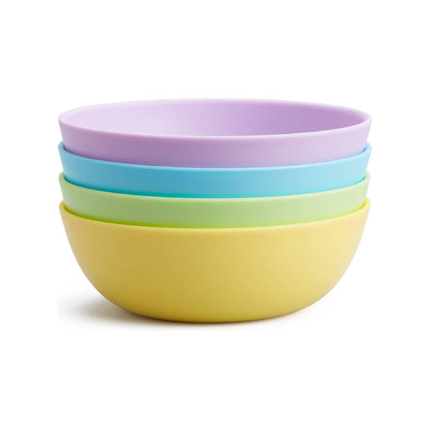 Munchkin Multi Coloured Bowls - 4 Gekleurde Kommetjes
