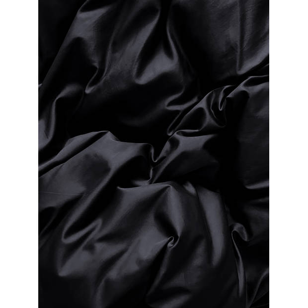 Eleganzzz Dekbedovertrek Matt Shiny - zwart 200x200/220cm