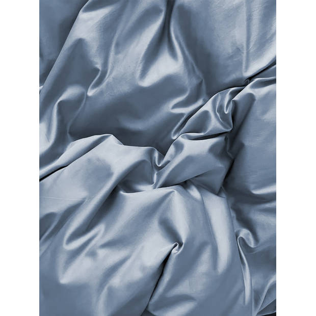 Eleganzzz Dekbedovertrek Matt Shiny - licht blauw 240x200/220cm