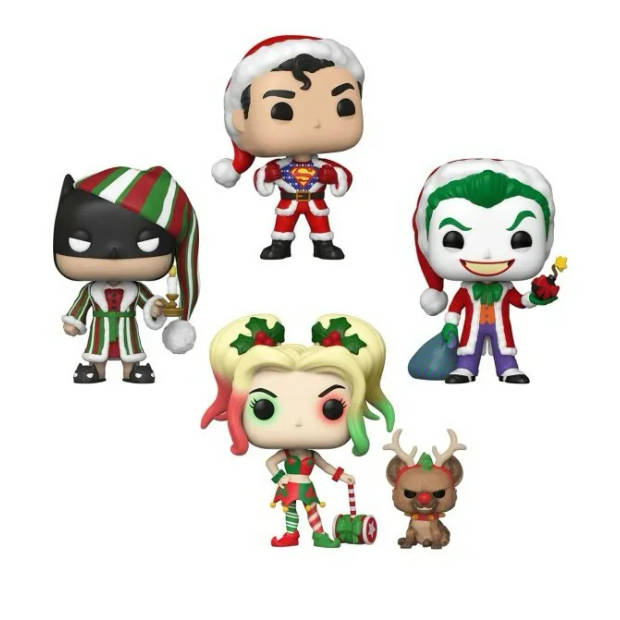 Pop Heroes: DC Holiday 4-Pack