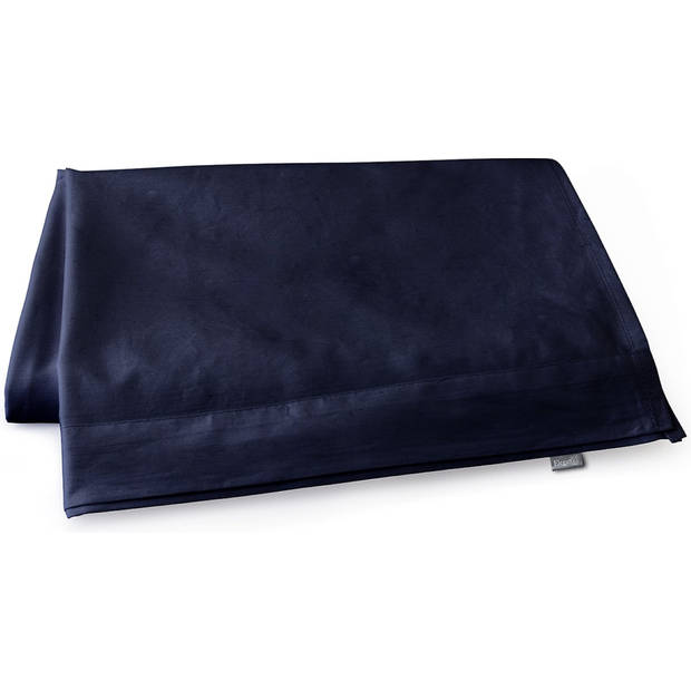 Eleganzzz Laken Katoen Perkal - donker blauw 240x275cm