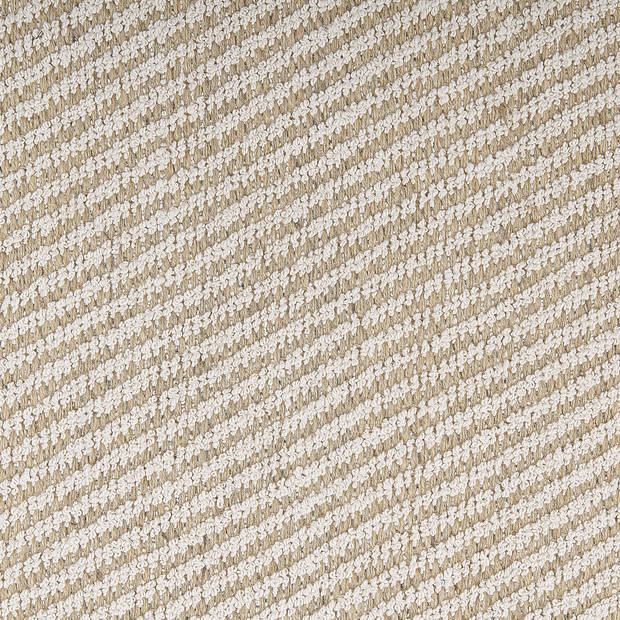 Beliani ALADAG - Laagpolig-Beige-Katoen, Jute