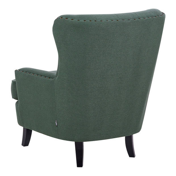 Beliani VIBORG II - Fauteuil-Groen-Polyester