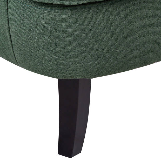 Beliani VIBORG II - Fauteuil-Groen-Polyester