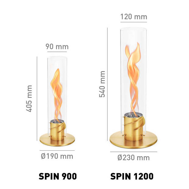 Höfats - Spin 900 Sfeerlantaarn - Roestvast Staal - Goud