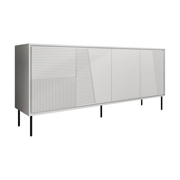 Meubella Dressoir Blanes - Wit - 200 cm