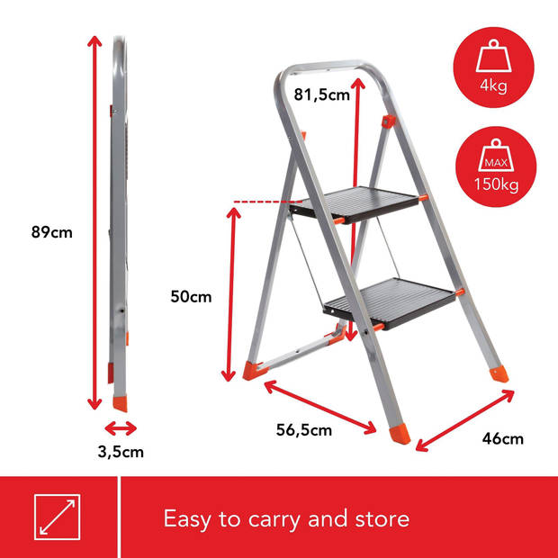 Stepix stool 2 steps