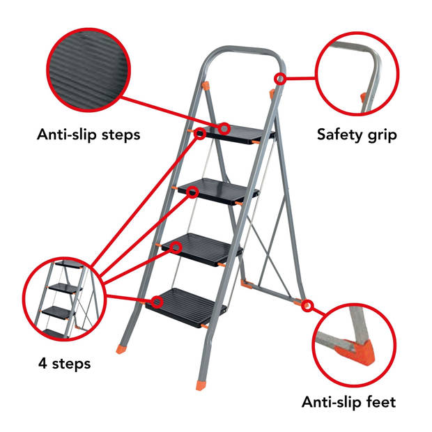 Stepix stool 4 steps
