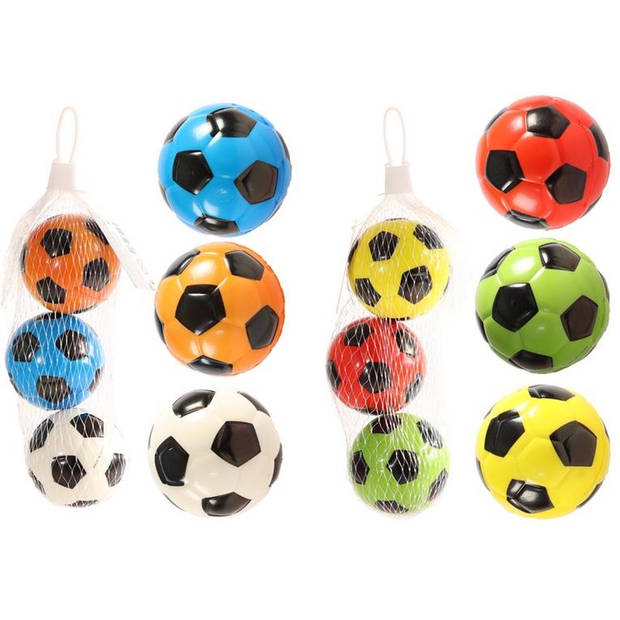 Jonotoys Stressbal Medium Density Voetbal 3 Stuks – Sensomotorische Stimulatie – Anti Stress