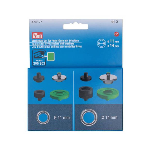 Prym 673127 Gereedschap-set ringen 11+14mm