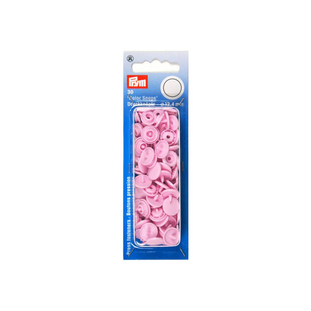 Prym ColorSnaps rond roze