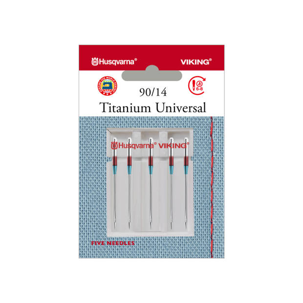 Husqvarna-Viking Universal / Titanium 90 (5 stuks) Naalden