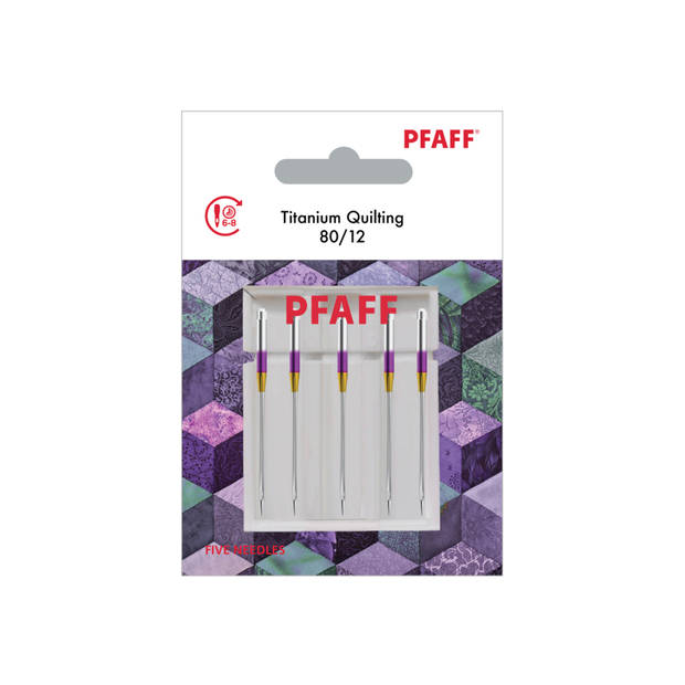 Pfaff Quilten / Titanium 80 (5 stuks) Naalden