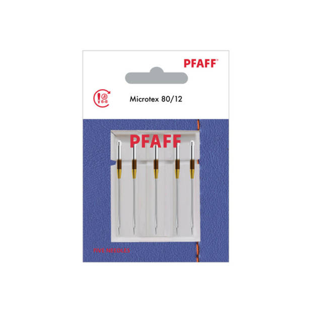 Pfaff Microtex 80 (5 stuks) Naalden