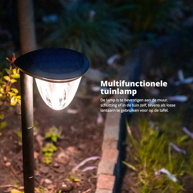 FlinQ Solar Tuinlamp Juno 2-pack