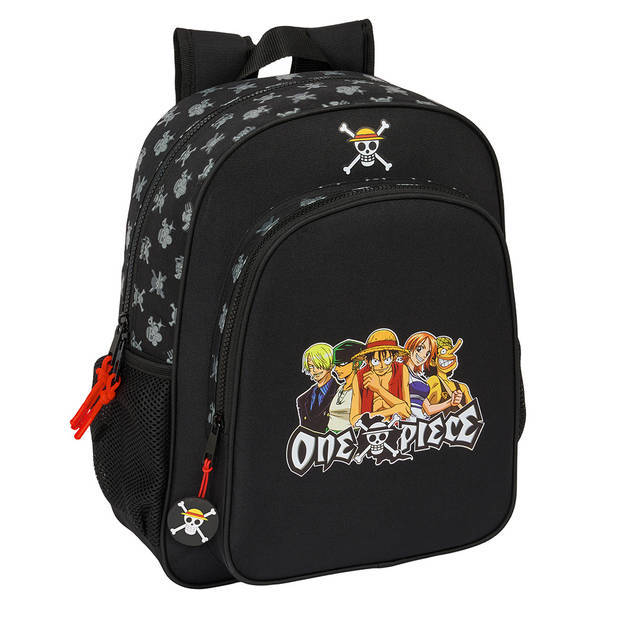 One Piece Rugzak, Pirates - 38 x 32 x 12 cm - Polyester