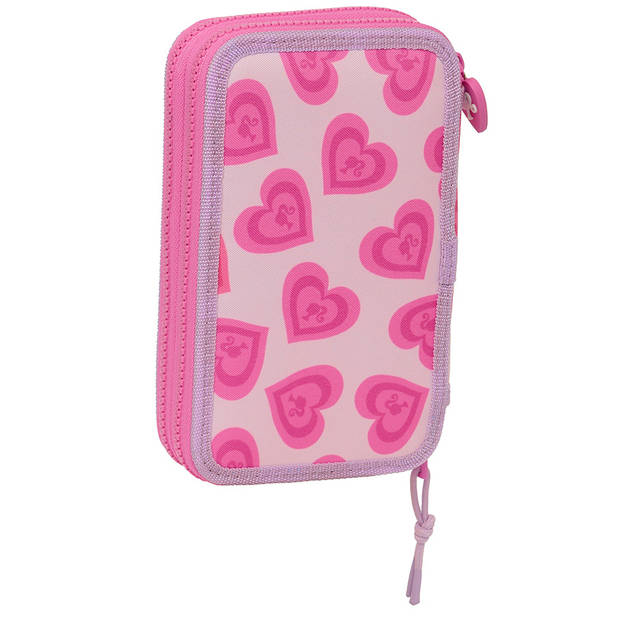 Barbie Gevuld Etui, Heart - 28 st. - 19,5 x 12,5 x 4 cm - Polyester