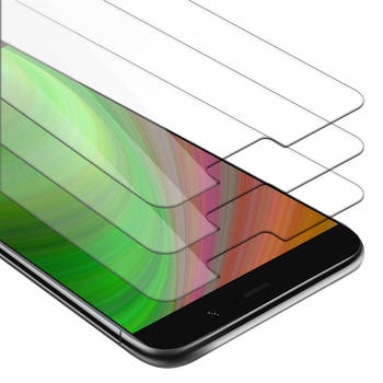 Cadorabo 3x Screenprotector geschikt voor Xiaomi Mi 5s PLUS in KRISTALHELDER - Tempered Display Pantser Film