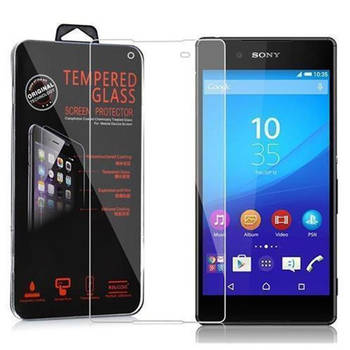 Cadorabo Screenprotector geschikt voor Sony Xperia Z3 PLUS / Z4 in KRISTALHELDER - Tempered Display Pantser Film