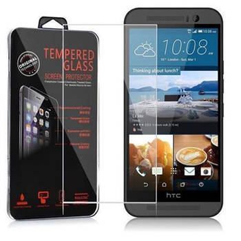 Cadorabo Screenprotector geschikt voor HTC ONE M9 in KRISTALHELDER - Tempered Display Pantser Film beschermglas
