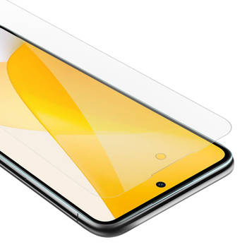 Cadorabo Screenprotector geschikt voor Xiaomi 12 LITE in KRISTALHELDER - Tempered Display Pantser Film beschermglas