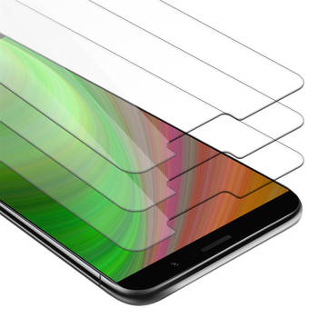 Cadorabo 3x Screenprotector geschikt voor Huawei MATE 9 in KRISTALHELDER - Tempered Display Pantser Film beschermglas